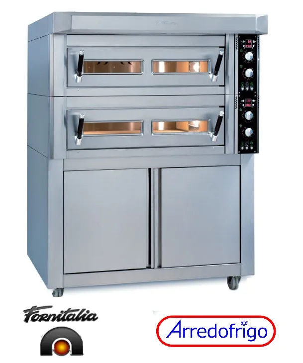 Fornitalia Black Line Forno Pizza Statico - black-line-arredofrigo.webp
