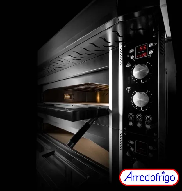Fornitalia Black Line Forno Pizza Statico - blackline-dettaglio-comandi.webp