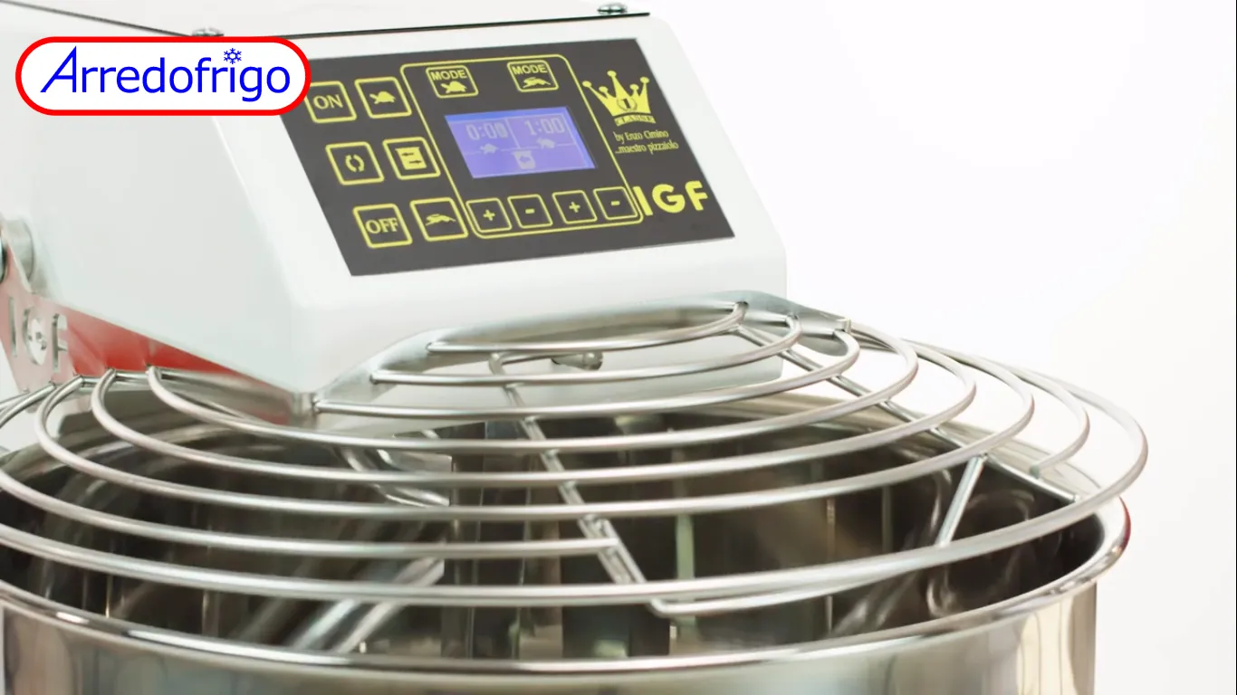 IGF 3000 Impastatrice a Spirale a Testa Fissa S38 - S42
